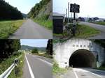 トンネルを出てトップスピードで下って行くとあっという間に国道１０５線に･･そして長坂への分岐で国道をはずれ再び登り･･そして長坂トンネルへ。
